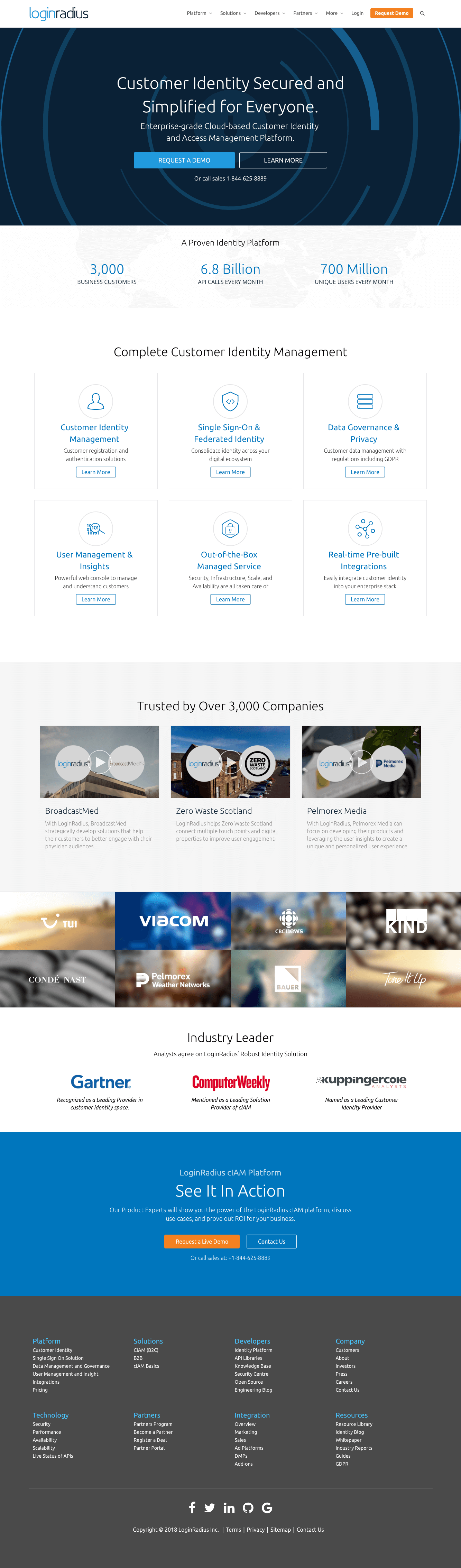 LoginRadius Home